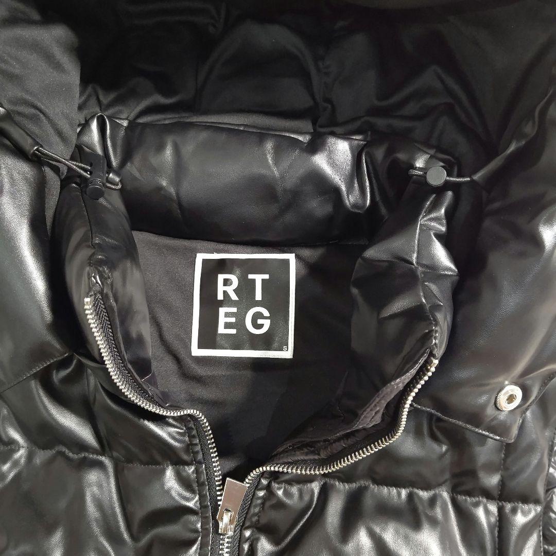 【美品】アダムスジャグラー　ダウンベスト　光沢　お兄系　ダブルジップ