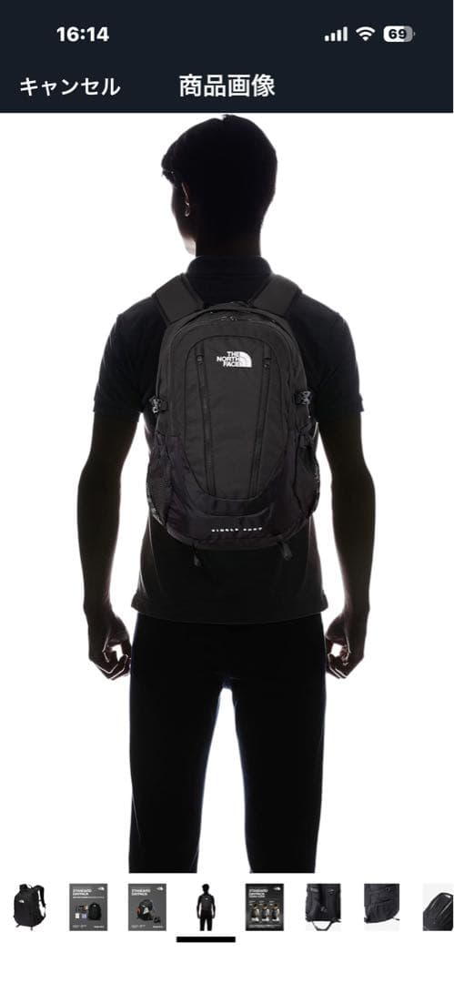 ザノースフェイスSingle Shot シングルショット NM72303