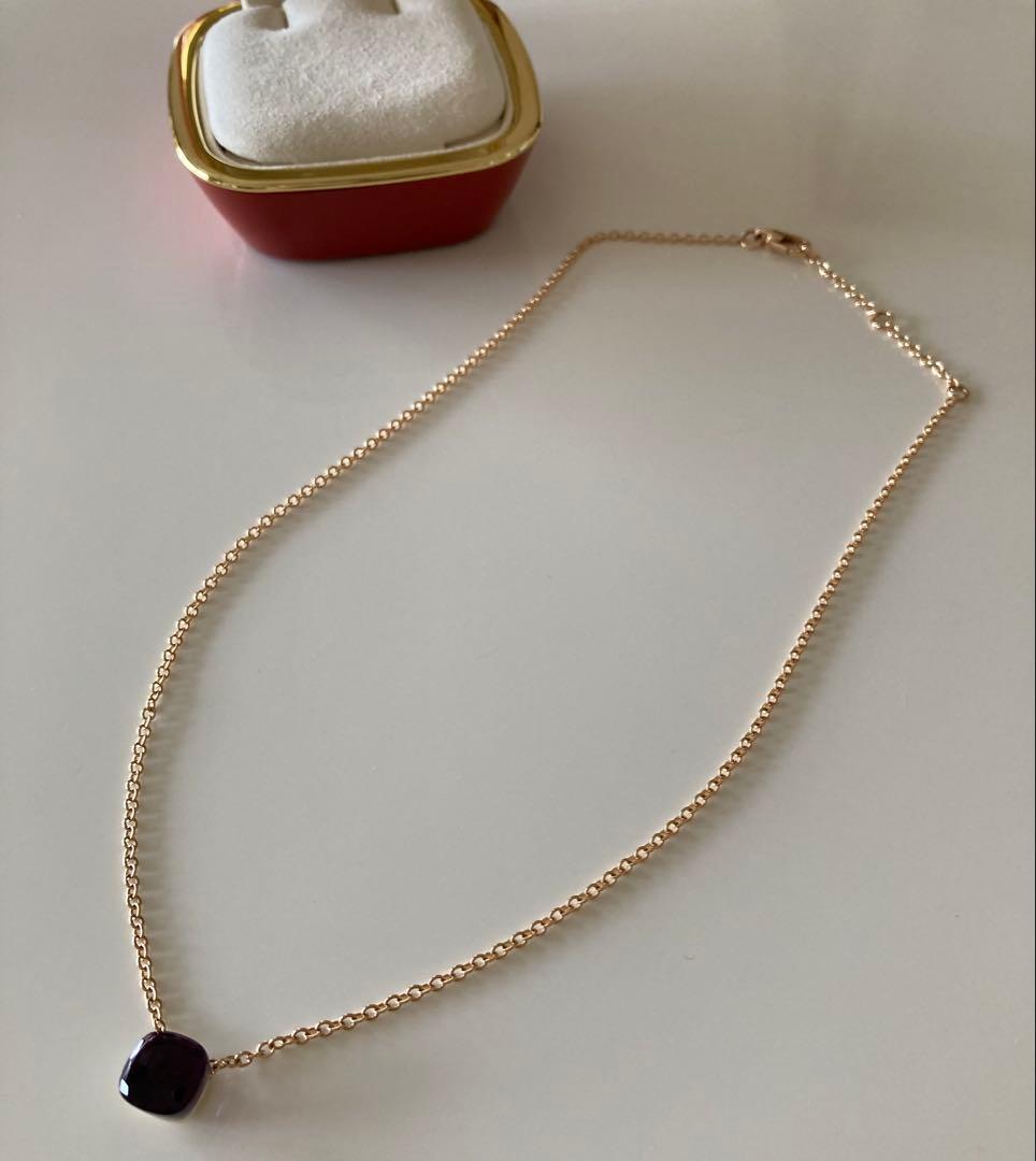 Pomellato ポメラート　アメジスト ヌード・プチ ネックレス