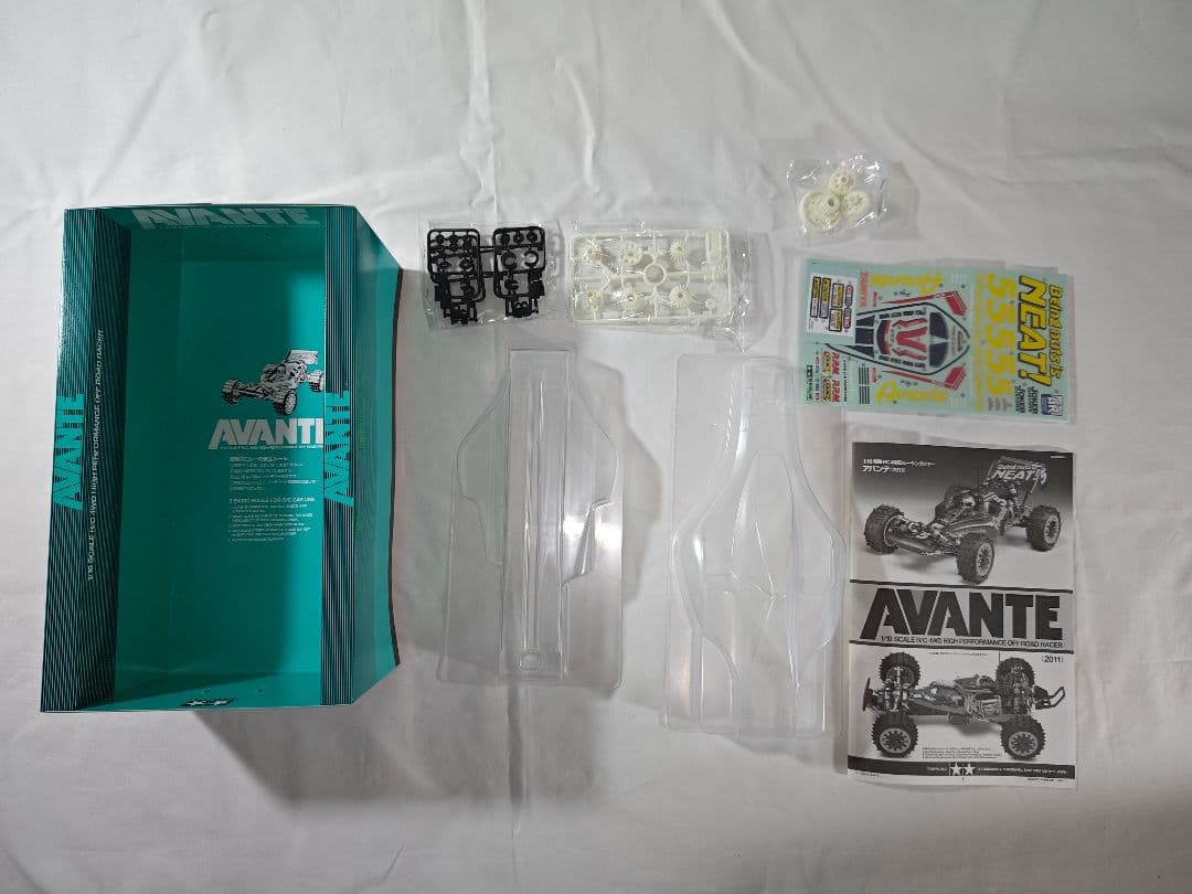 TAMIYA アバンテ 2011年発売(型番58489)　未組立！