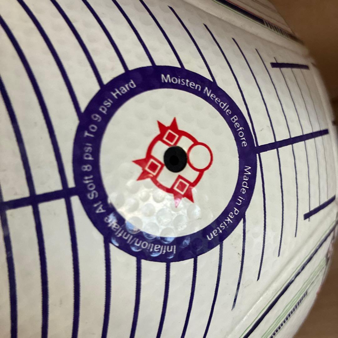 フットゴルフボール　FGB サッカーボール 2個セット ストラップ　ティー付き