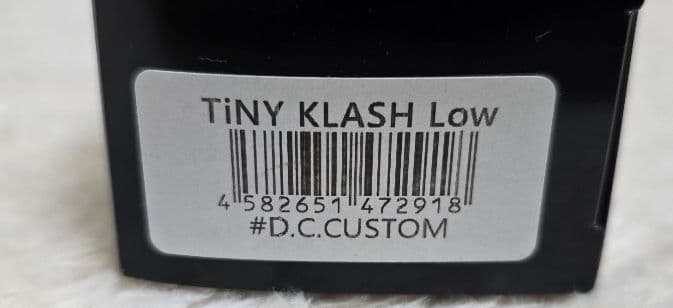 希少DRT タイニークラッシュD.C CUSTOM TINYKLASH low