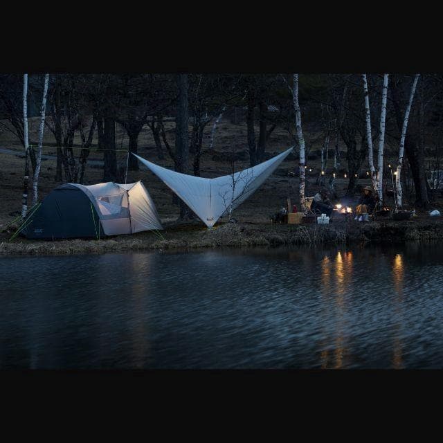 ジャックウルフスキンムーンシャドータープサンドデューン400×400cmアウトド