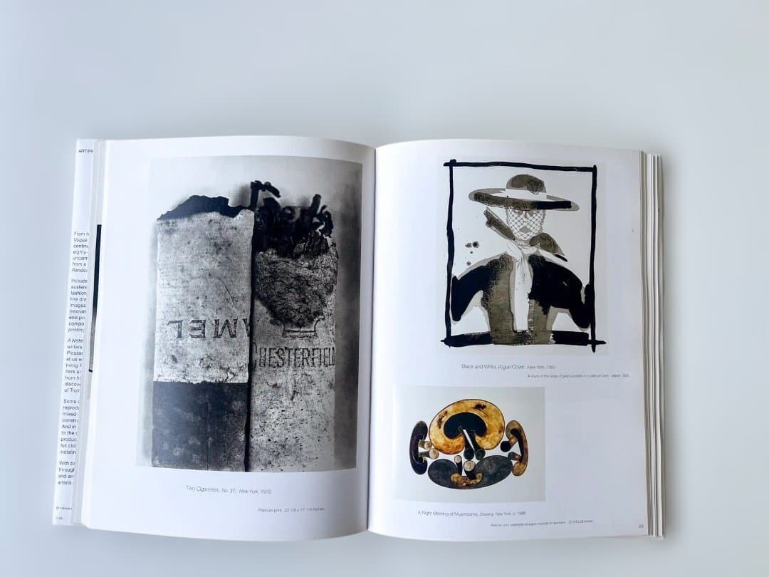 アート・デザイン・音楽 A Notebook at Random by Irving Penn