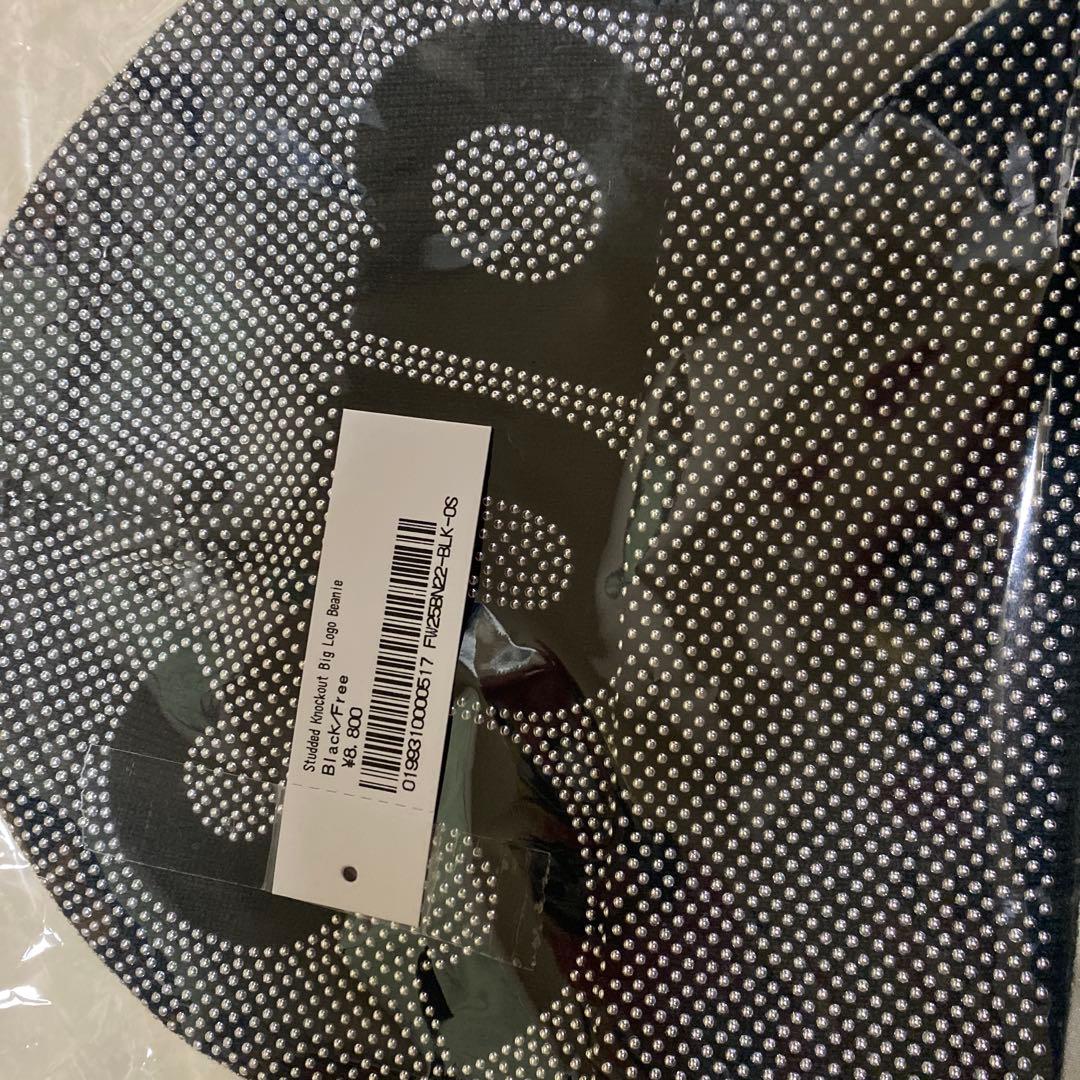 帽子 supreme Studded Knockout Big Logo Beanie