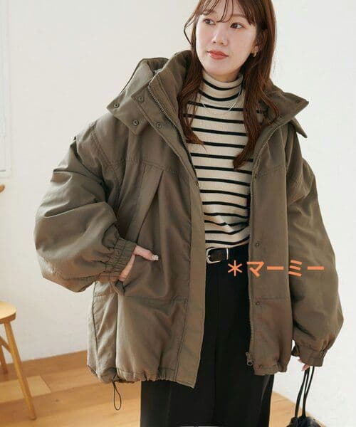 ディスコー ト 中綿モンスターショートコート