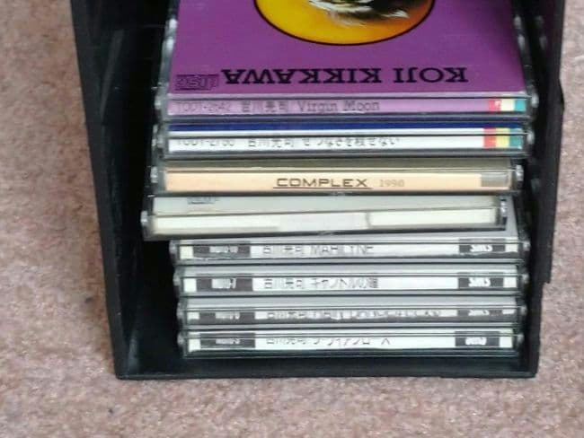 吉川晃司 ラ・ヴィアンローズ 8cmCD シングル プラスチックケース付き