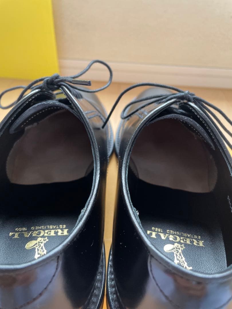 REGAL 2504BM ブラック　プレーントゥ　美品　値下げあり