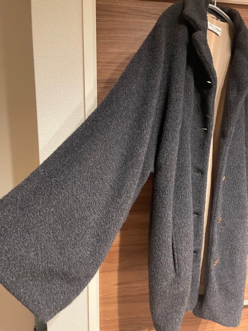 DOLCE & GABBANA アルパカコート　ドルチェアンドガッバーナ