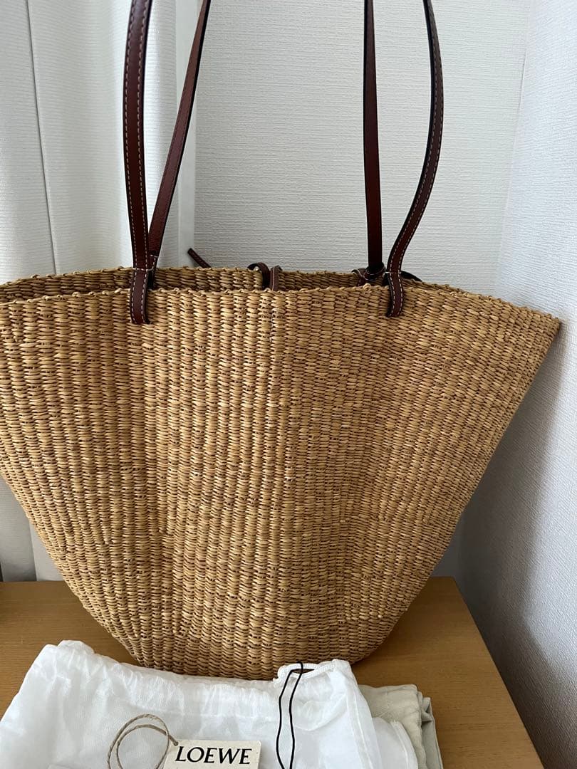 LOEWE シェルカゴバッグ　美品