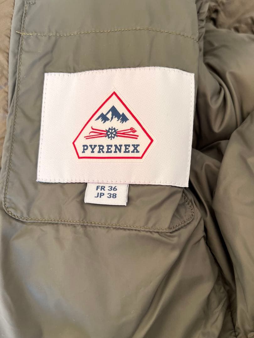 ピレネックス　マラデータ　ダウンコート　38