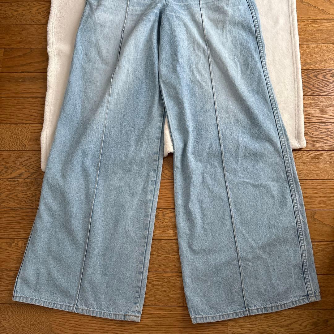 未使用　CURRENTAGE オーバーオール　サロペット　デニム