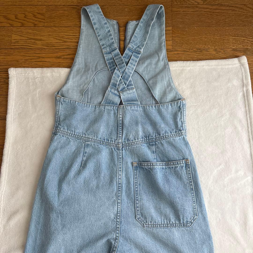 未使用　CURRENTAGE オーバーオール　サロペット　デニム