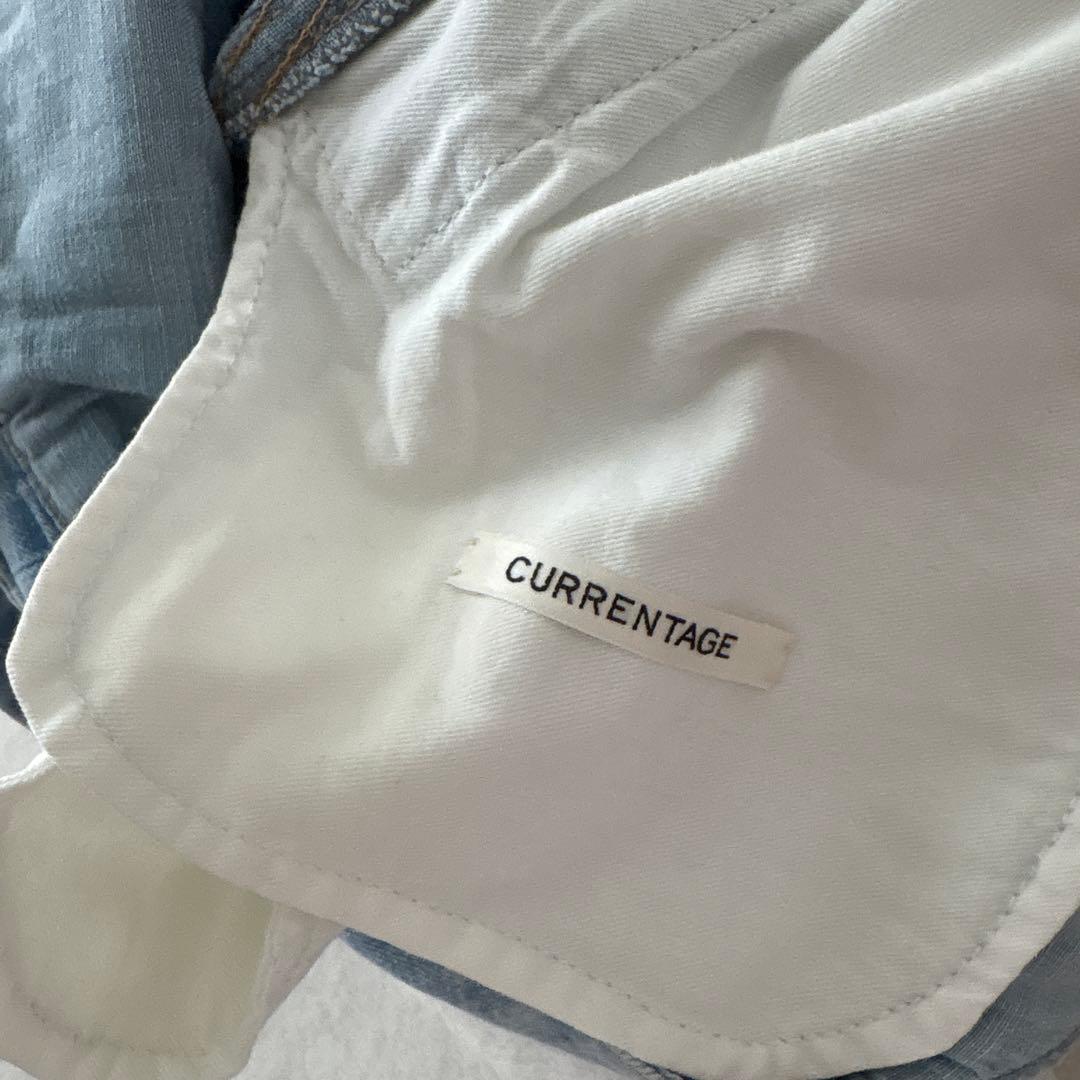 未使用　CURRENTAGE オーバーオール　サロペット　デニム