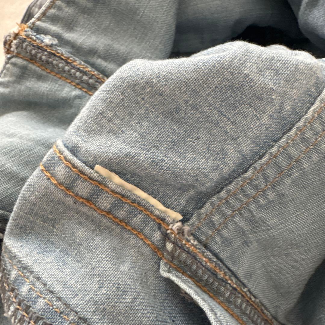 未使用　CURRENTAGE オーバーオール　サロペット　デニム