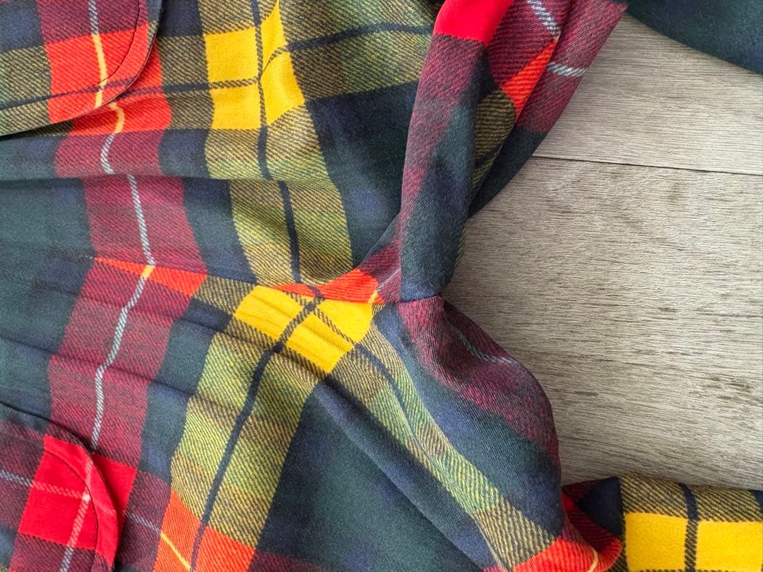 トリココムデギャルソンパンツチェック柄