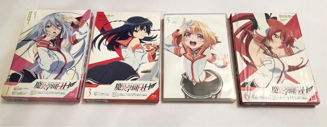 魔装学園H×H 第1、3、5、6巻〈限定版〉Blu-ray