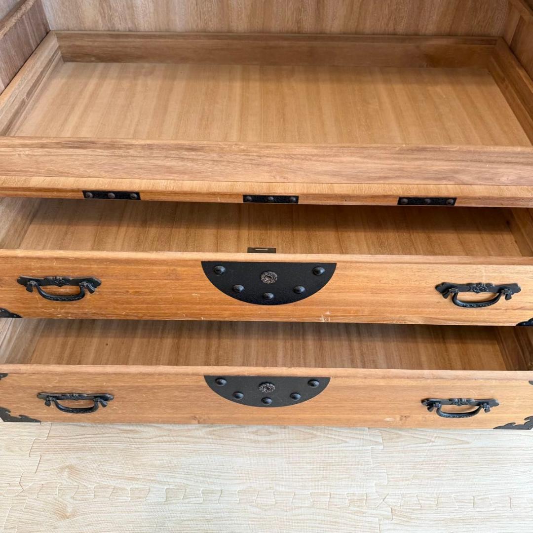 【骨董品】和箪笥／時代箪笥／桐箪笥 アンティーク家具　87-1