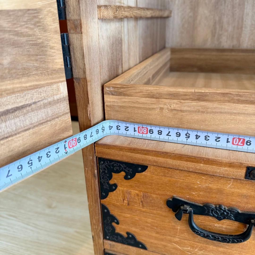 【骨董品】和箪笥／時代箪笥／桐箪笥 アンティーク家具　87-1