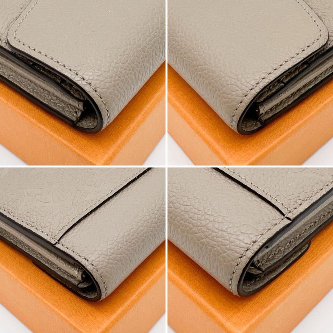 【美品 IC搭載 箱付】ヴィトン アンプラント サラ 長財布 トゥルトレール