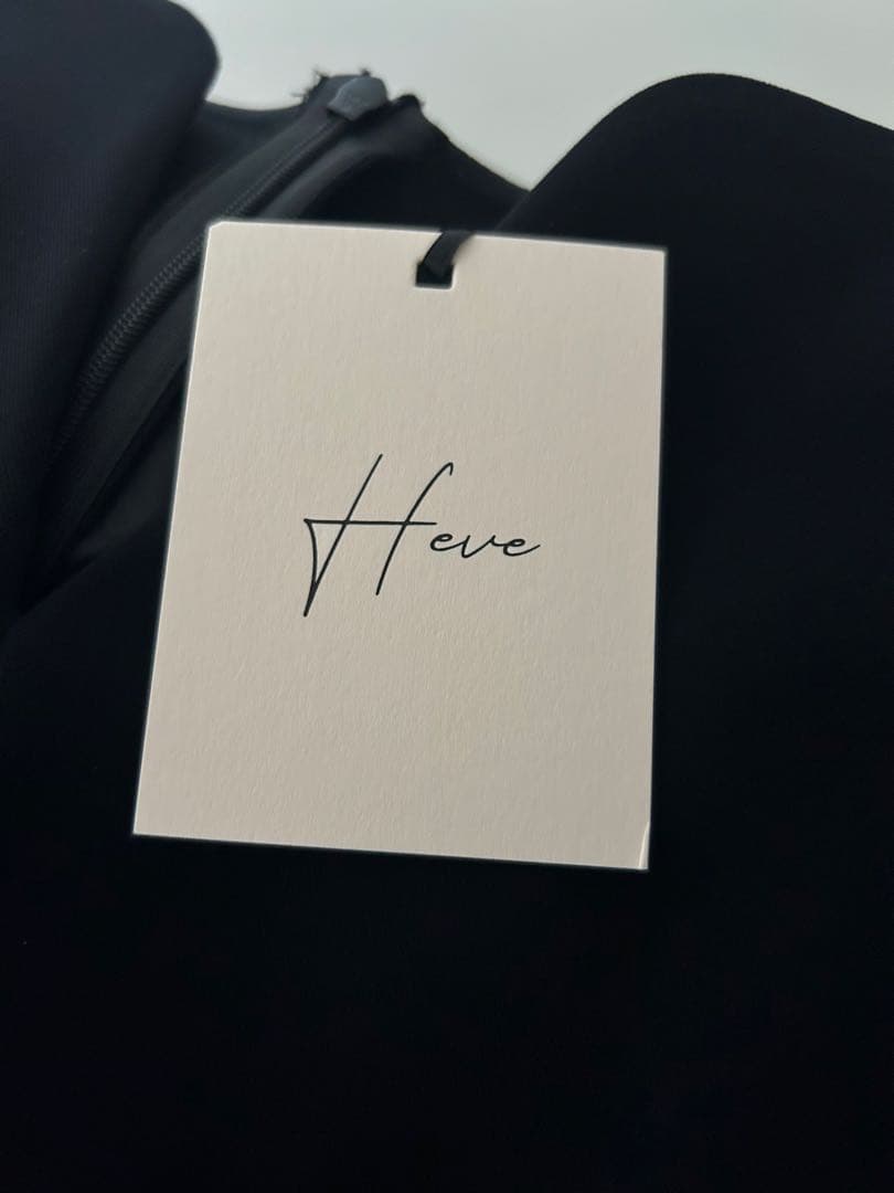 Heve ハートネックオールインワン　ブラック36