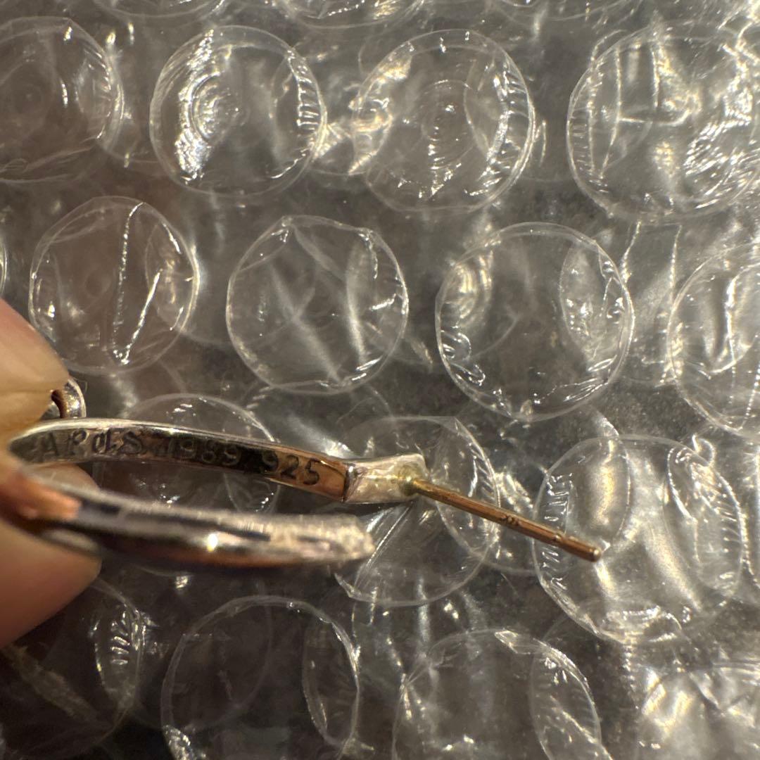 クロムハーツ　タイニーCHクロスフープピアス（片耳用）