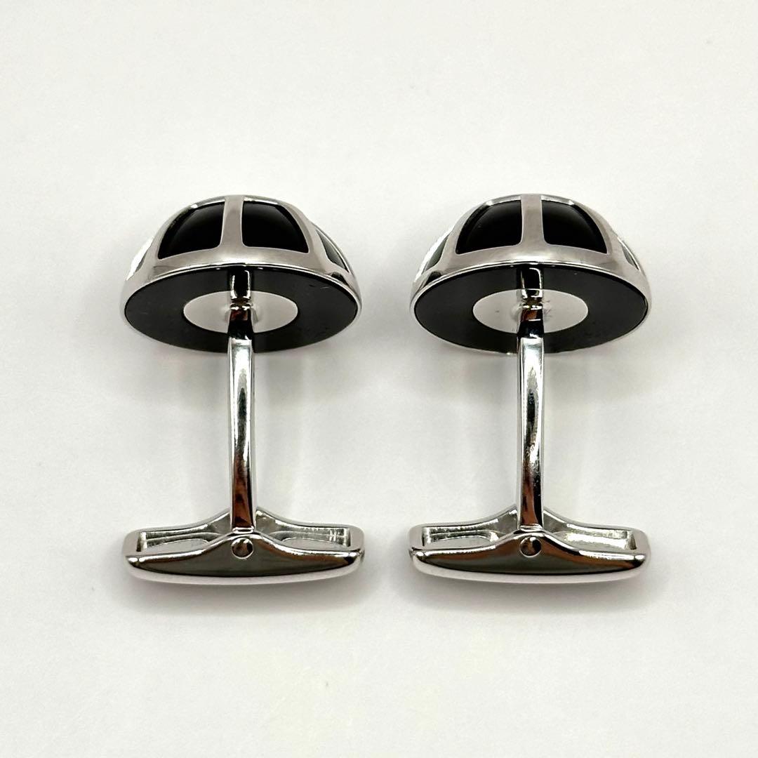 【未使用・希少】ダンヒル カフリンクス カフス dロゴ シルバーカラー