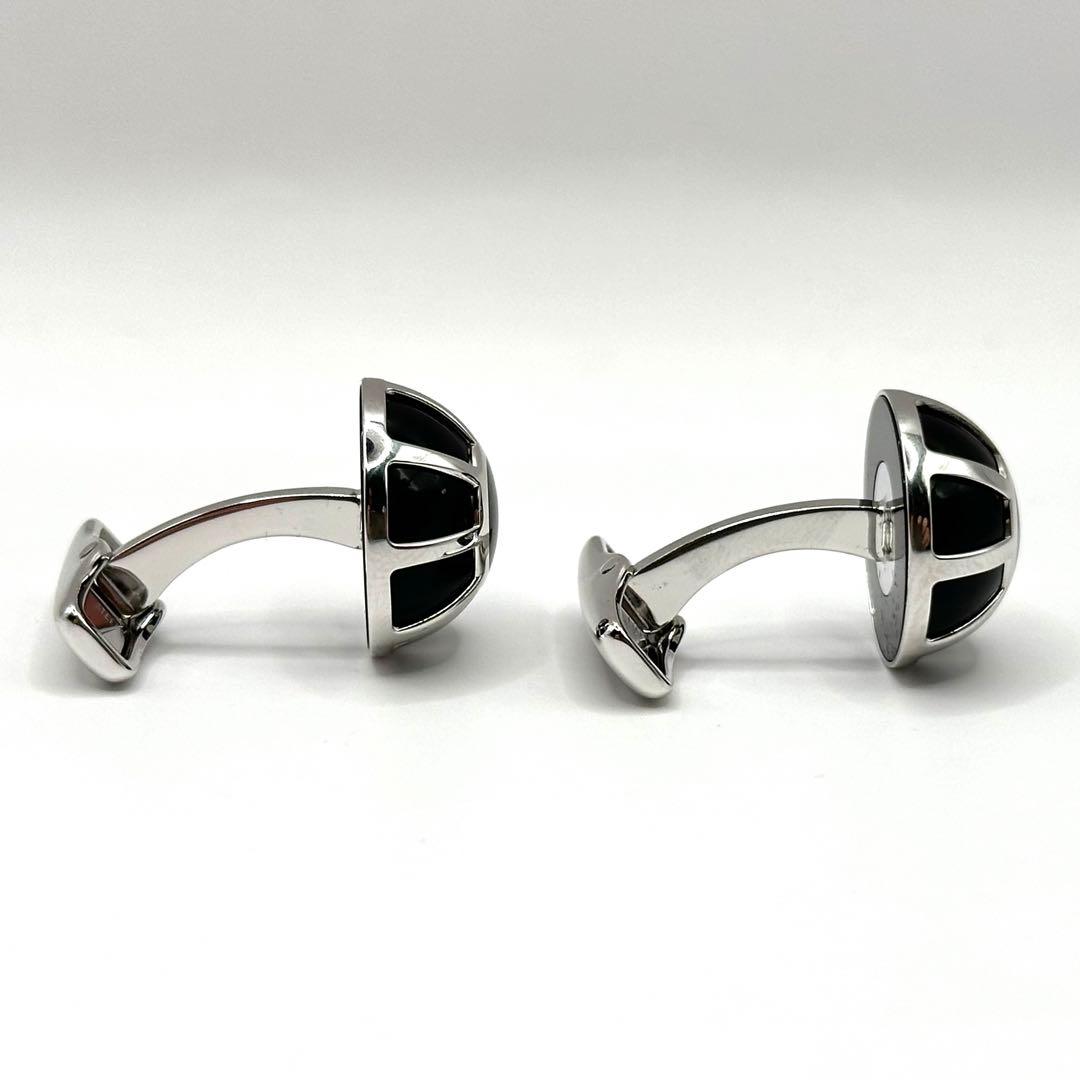 【未使用・希少】ダンヒル カフリンクス カフス dロゴ シルバーカラー