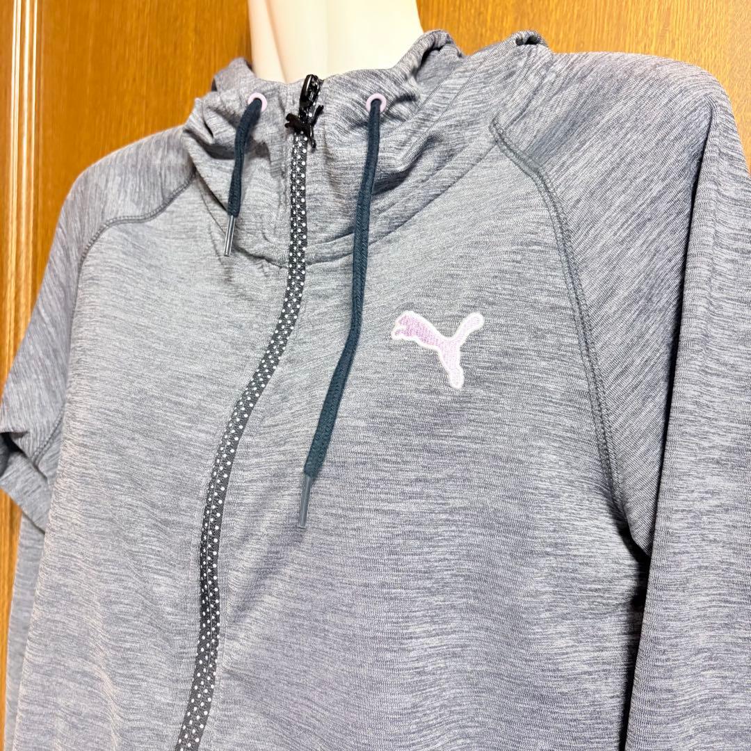プーマ PUMA ジャージ上下セット　グレー　レディースL