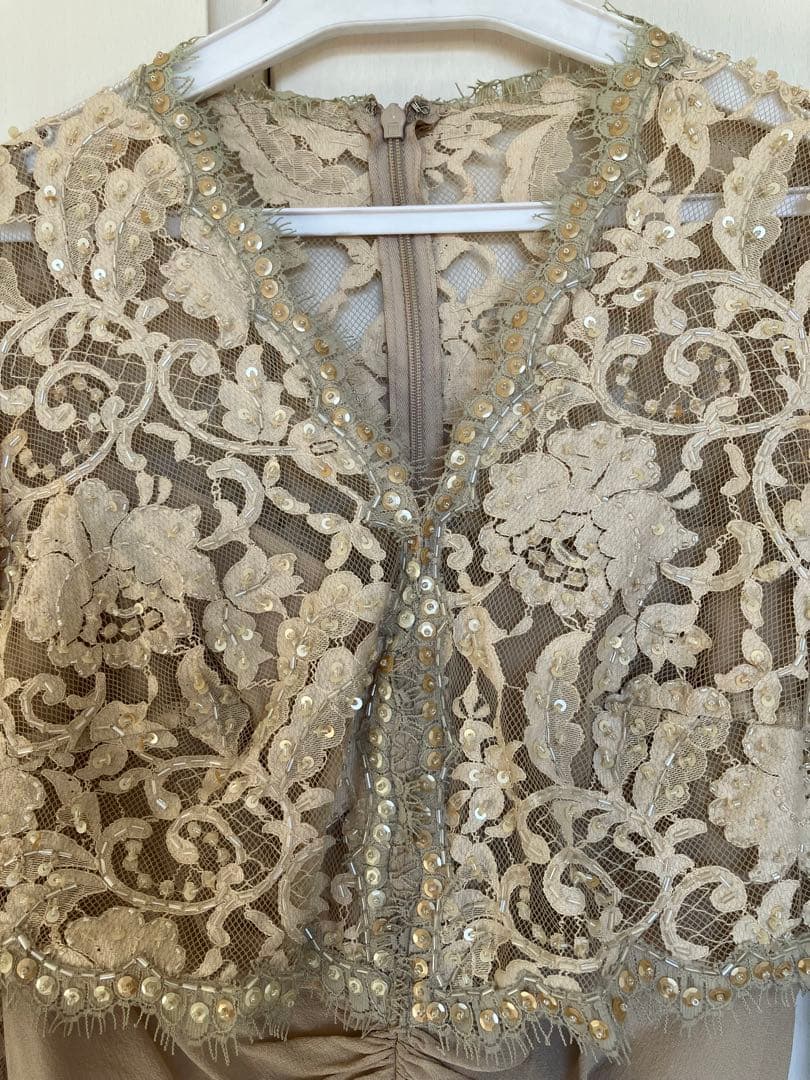 TADASHI SHOJI 長袖ロングドレス