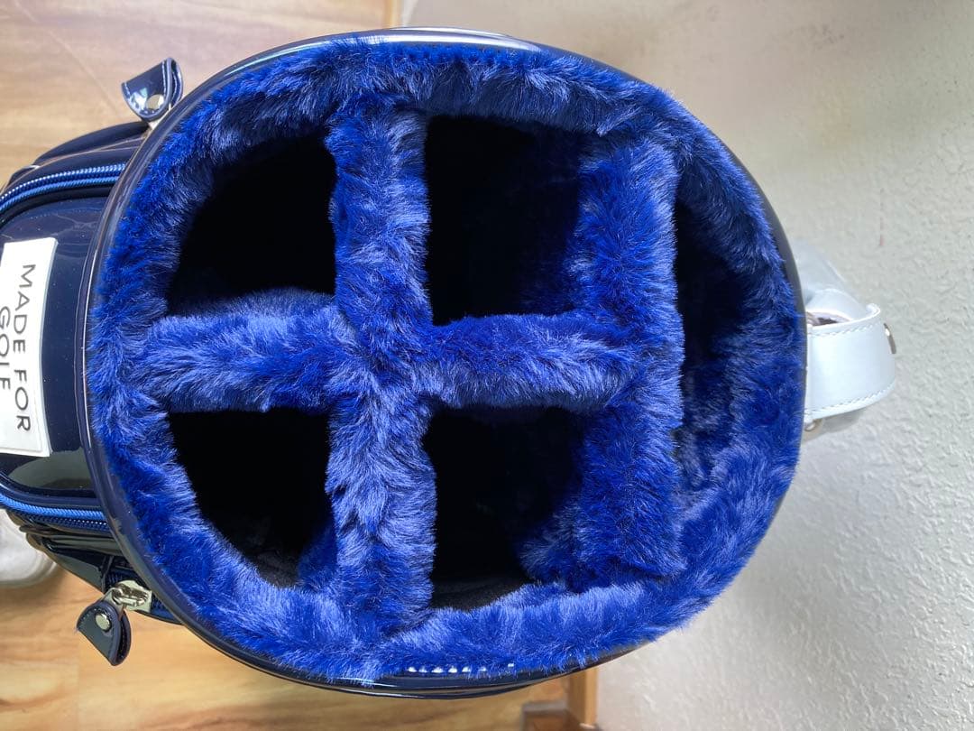 PEARLY GATES キャディバッグ ネイビー ゴルフバッグ