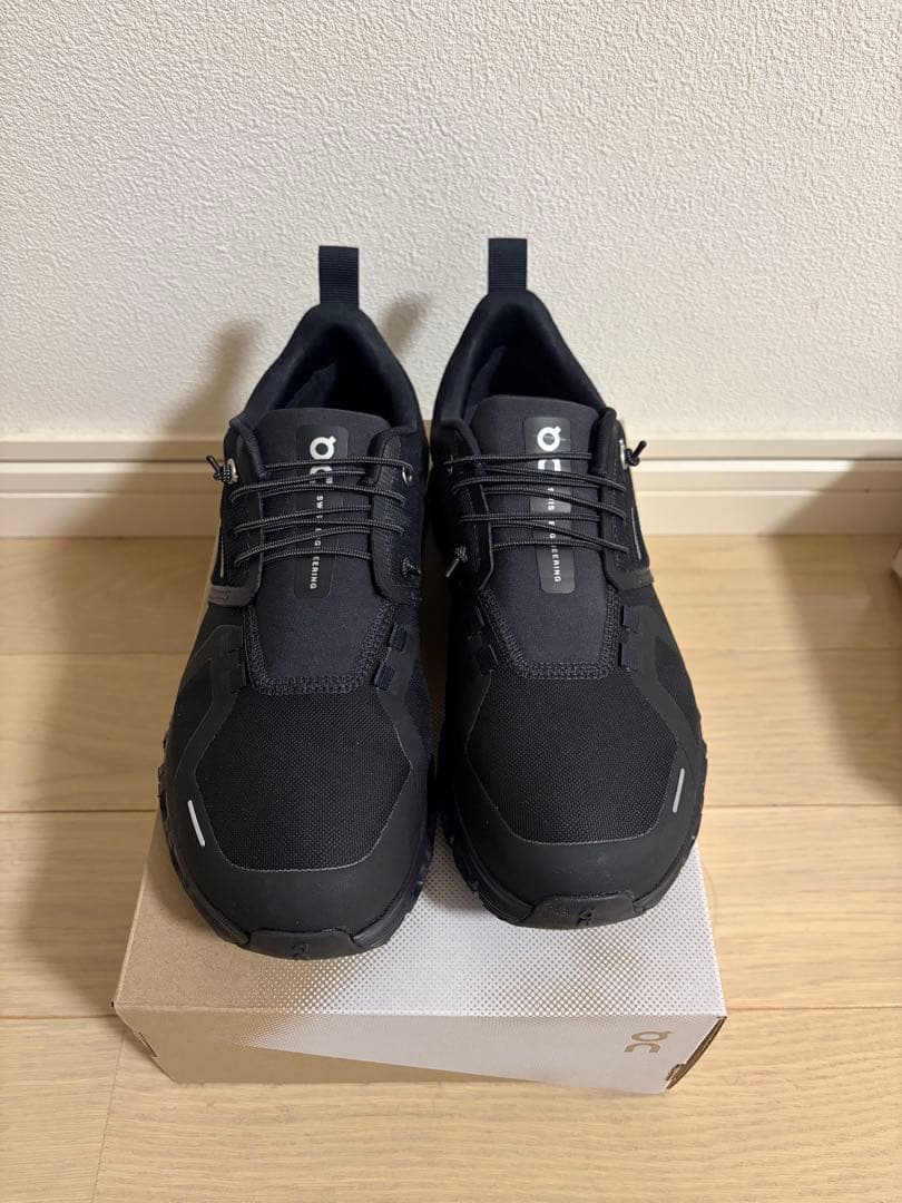 On Cloud6 WP 25cm オン　レディーススニーカー　ブラック