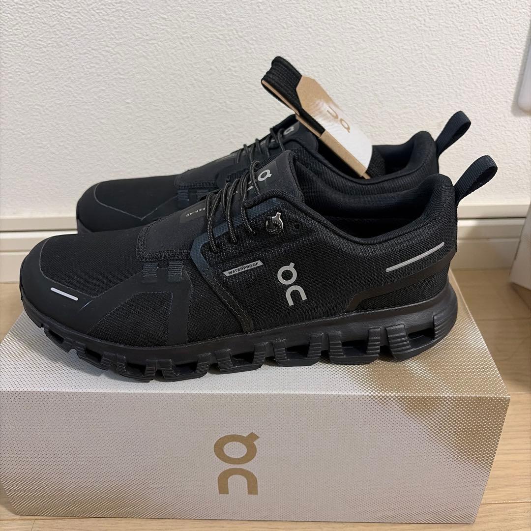 On Cloud6 WP 25cm オン　レディーススニーカー　ブラック