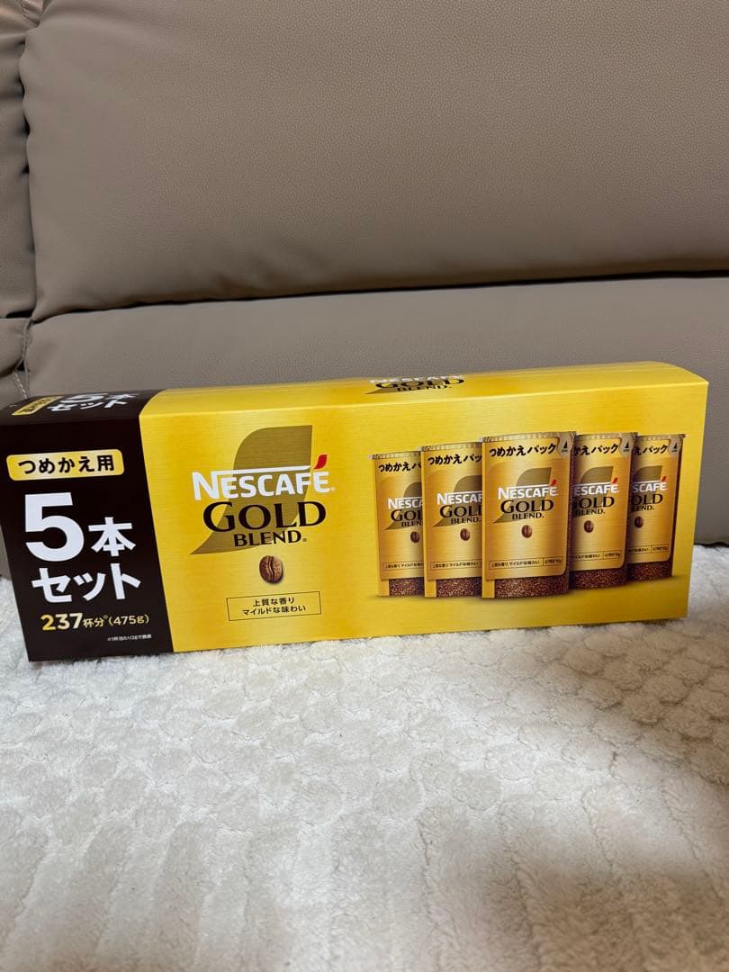 ネスレ ゴールドブレンド エコ&システム 5パック　4箱