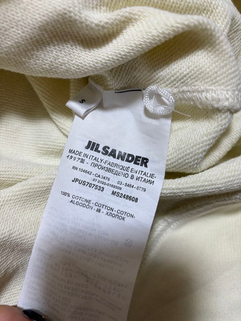 最終値下げ‼️【未使用】JIL SANDER＋ ロゴスウェット
