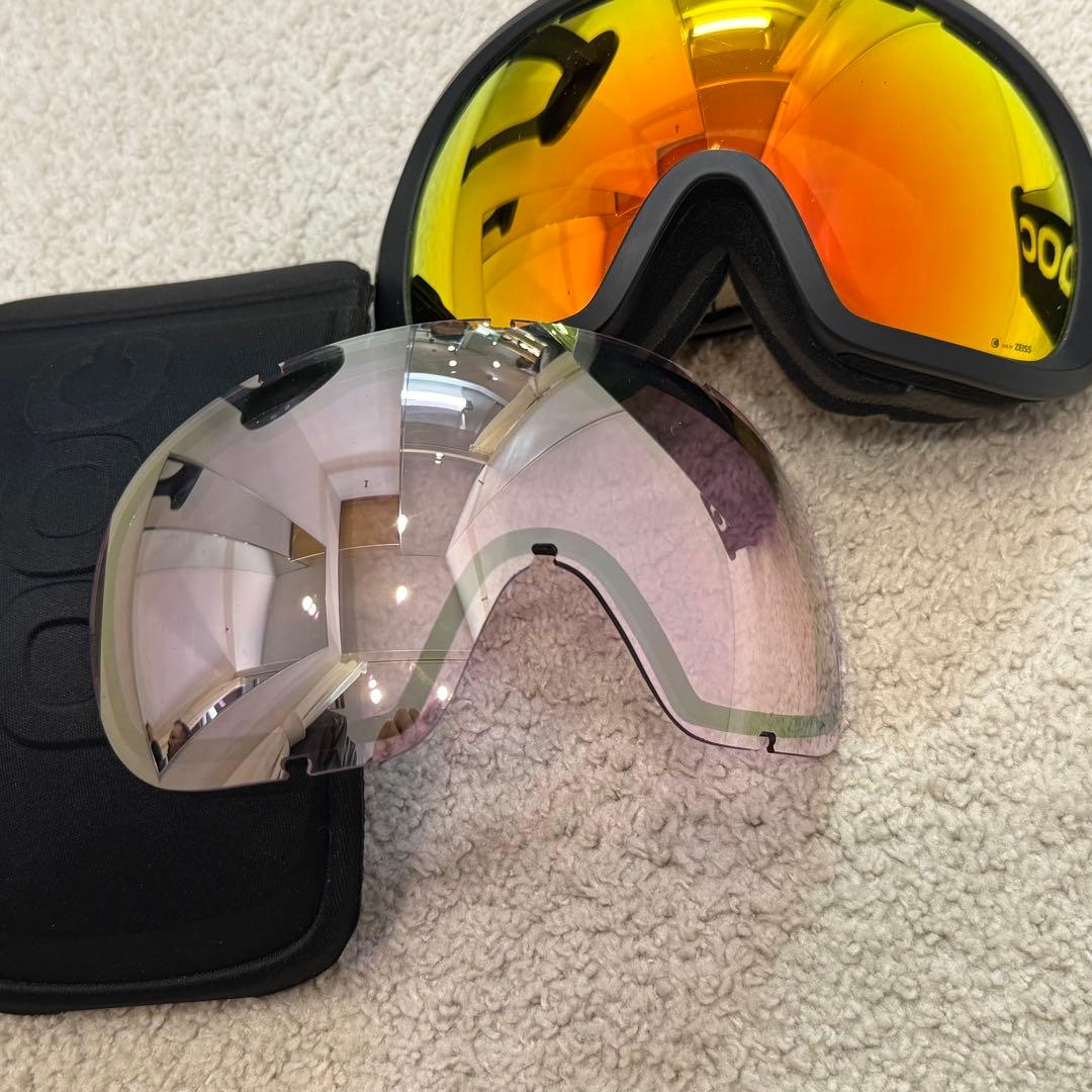 マ*ミ様 POC スノーゴーグル　USED
