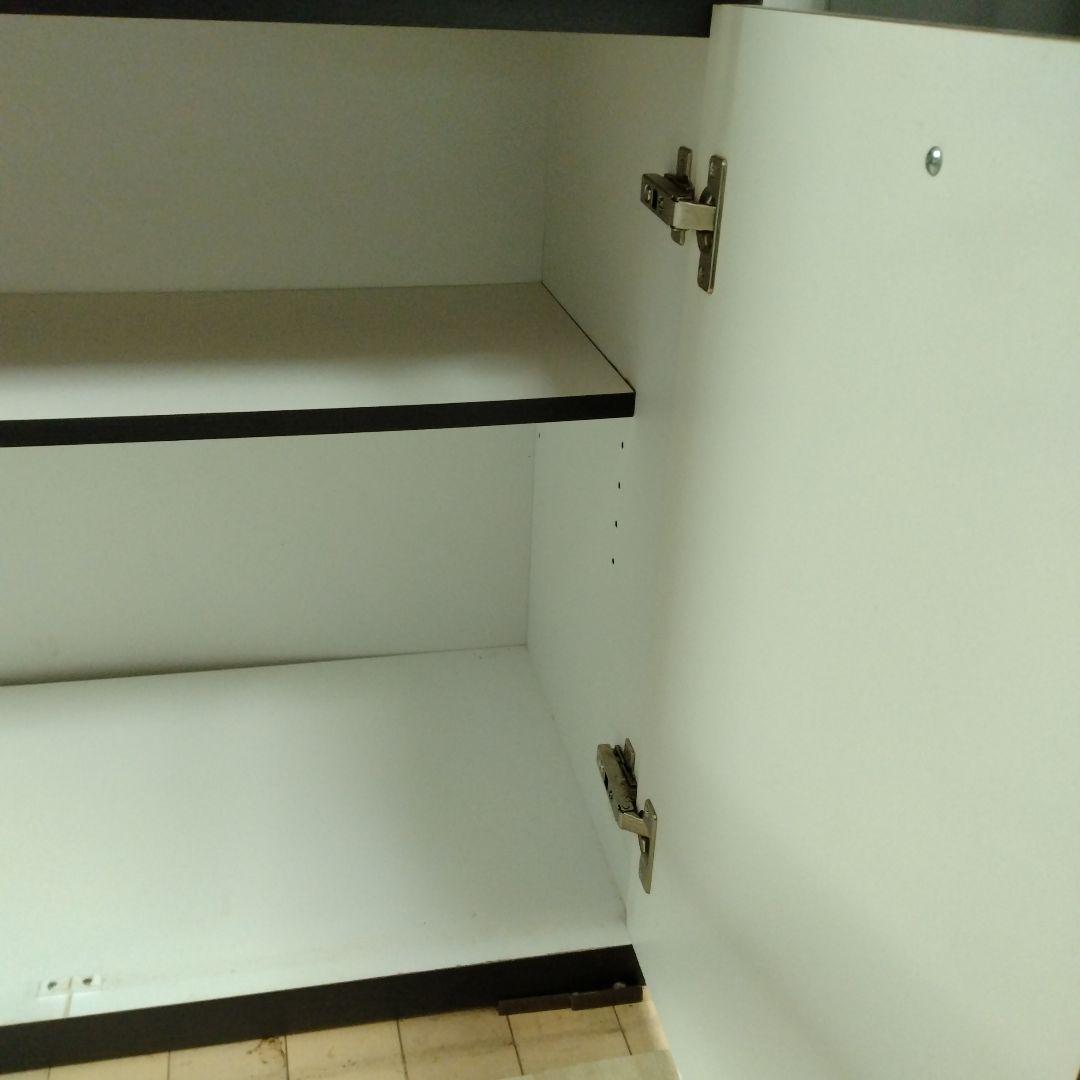 食器棚　カップボード　サニー　パンジー 80 ダイニングブラウン