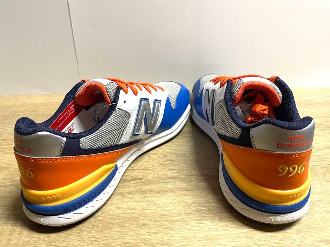 未使用 22.5cm D ニューバランス ゴルフ UGS996BO ブルー他