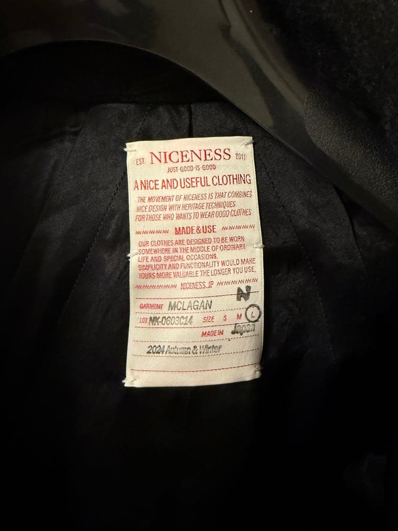 NICENESS 柿乃葉　別注　MCLAGAN L