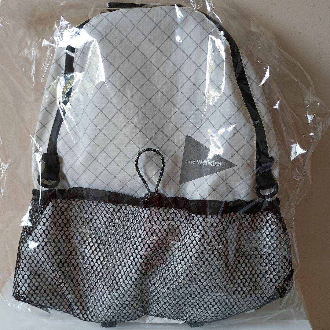 and wander daypack 20L アンドワンダー　新品未使用