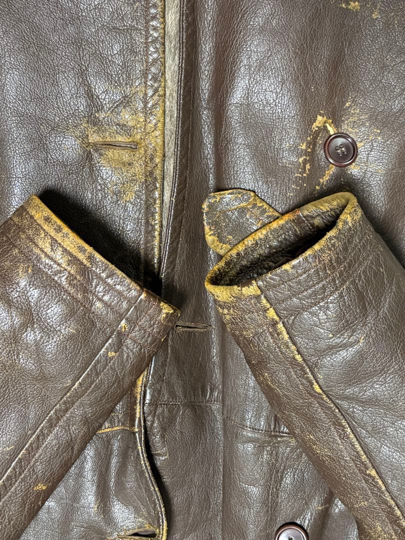 40’s USN M-69F レザーコート G-1 フライトジャケット