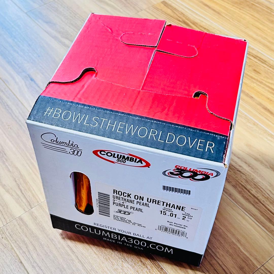 新品未使用！Columbia 300 ロックオン　ウレタンボール 15lbs