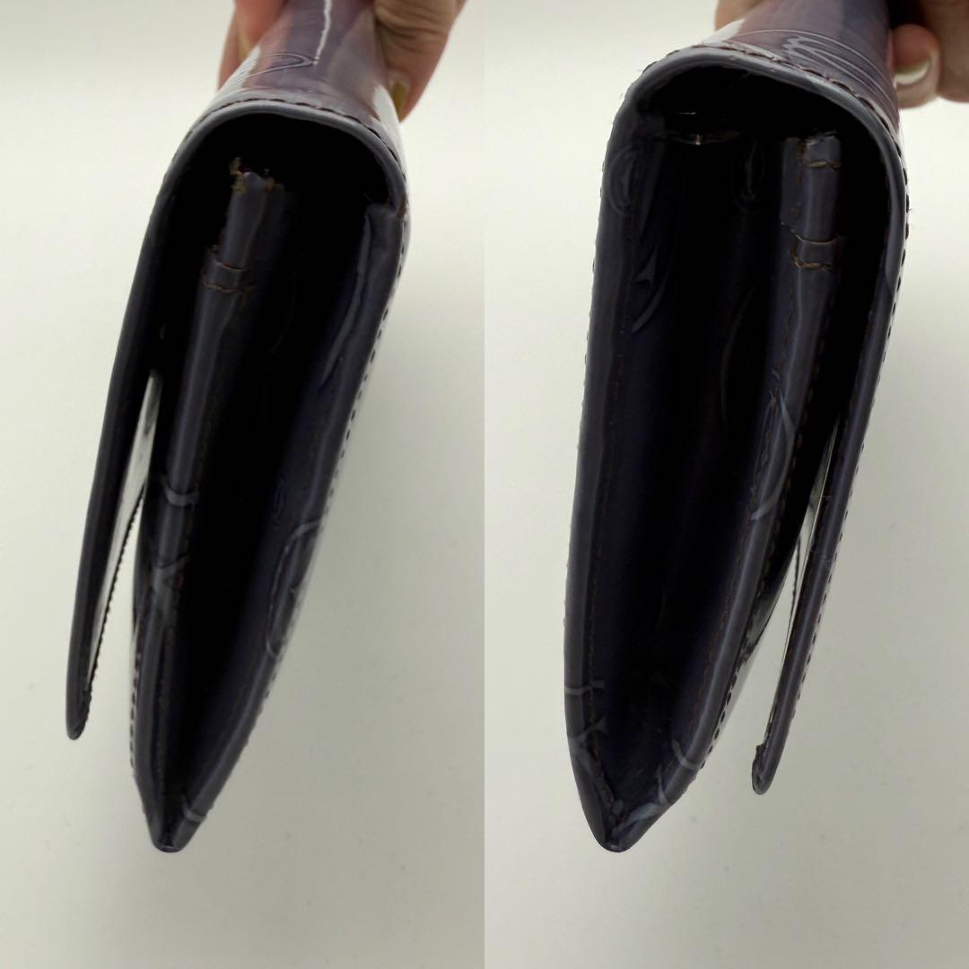 日本限定カラー✨カルティエ ハッピーバースデー 長財布　ライトパープル ブルー