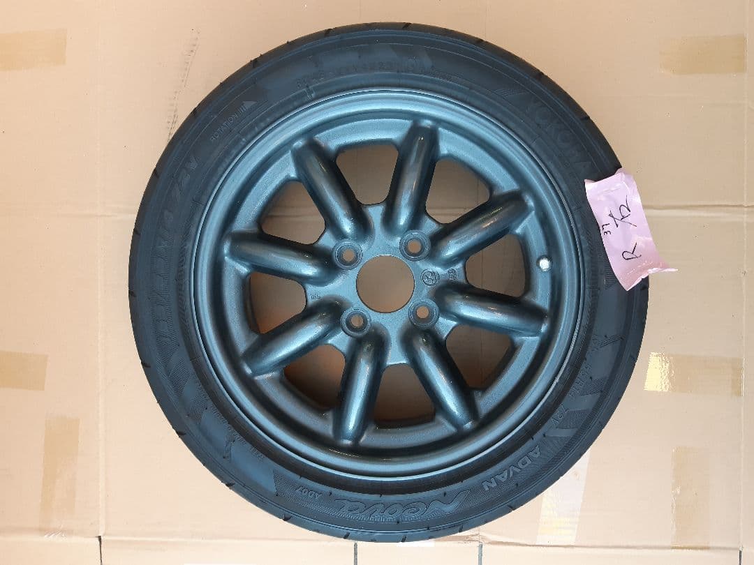 RSワタナベ&アドバンad07 4本セット&協永産業レデューラレーシングナット