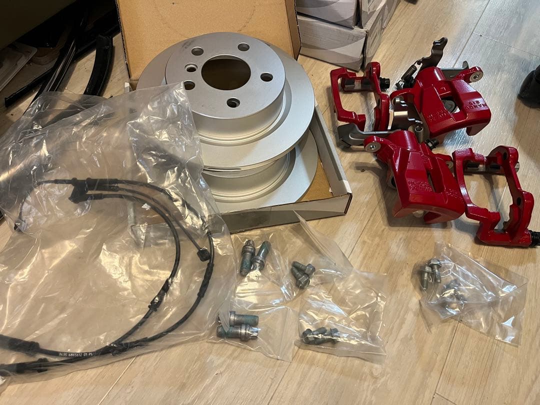 め*り様  MINI F56 JCW リアブレーキ一式　★ブレーキセンサー