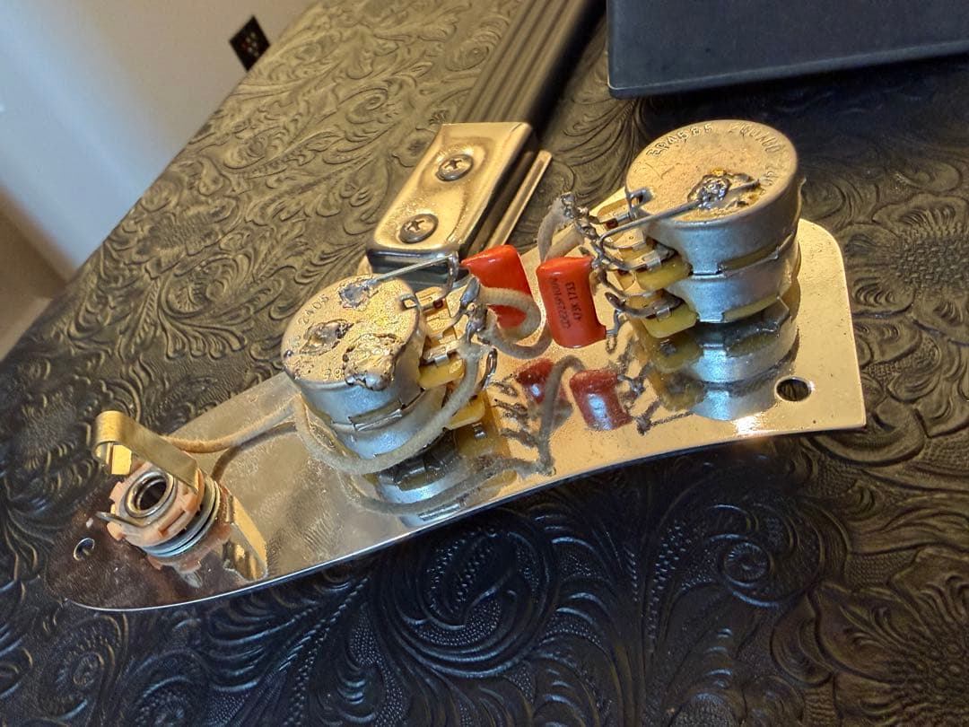 ジャズベース　スタックノブサーキット