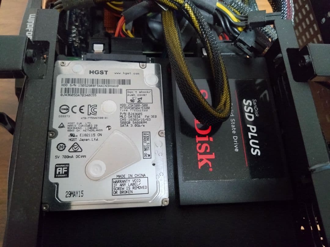 自作デスクトップPCジャンク