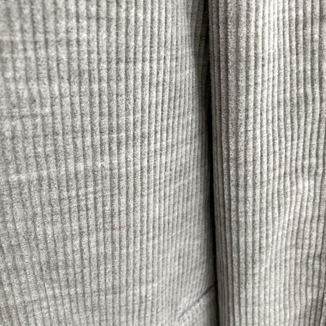 【極美品】R&D.M.Co- ヤク混コーデュロイ トレンチコート M モカ系