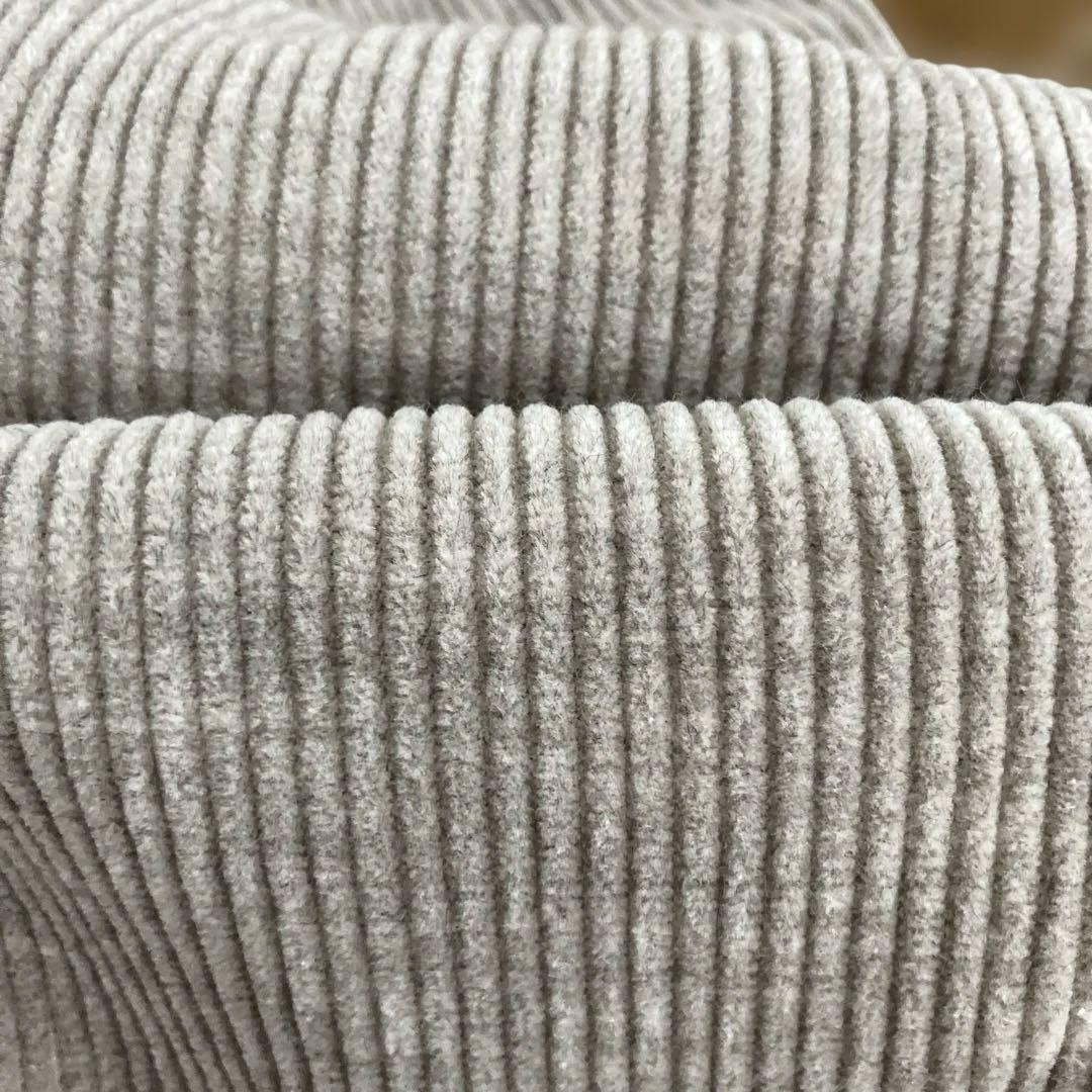 【極美品】R&D.M.Co- ヤク混コーデュロイ トレンチコート M モカ系