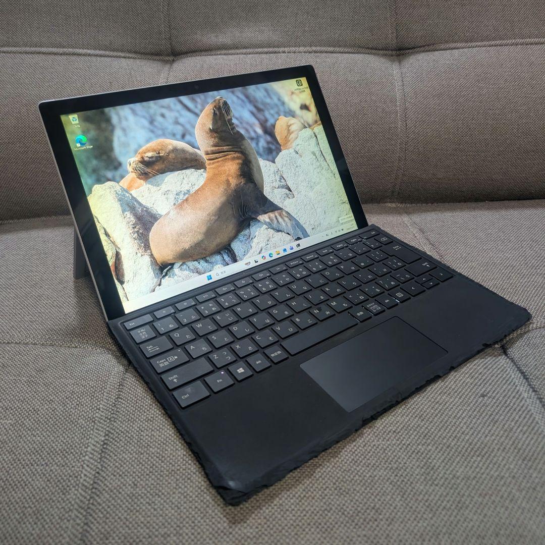訳ありSurface Pro 7 i3 4GB 128GBタイプカバー付きa
